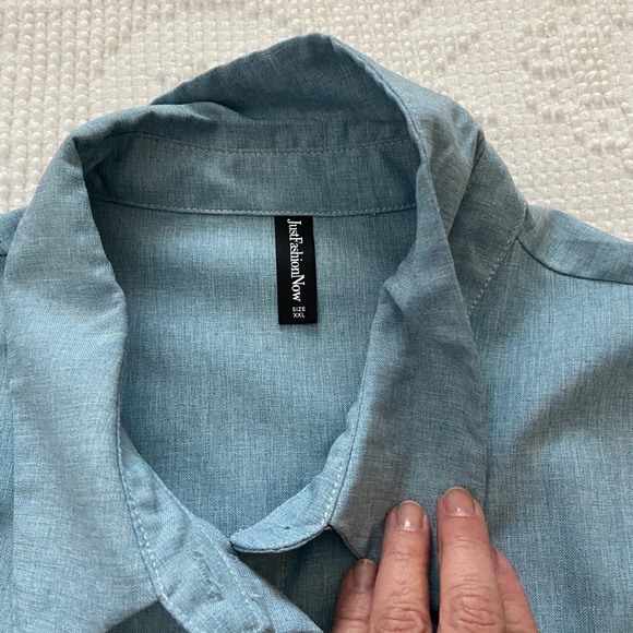 JFN  Long Shirt Dress XXL - Picture 3 of 6